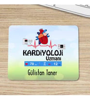 Kardiyoloji Uzmanına Hediye İsimli Mouse Pad (STD)