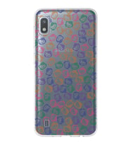 Samsung Galaxy A10 Uyumlu Kapak Hello Kitty Tasarımlı Şeffaf Silikon Kılıf