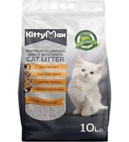 KittyMax Naturel Kokusuz Bentonit KALIN Kedi Kumu 10 Lt