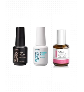 Fontenay RUNAİL UV Filtresiz Top Coat 18ml + Rubber Base Scotch 18ml + Non-Acid Primer 15ml