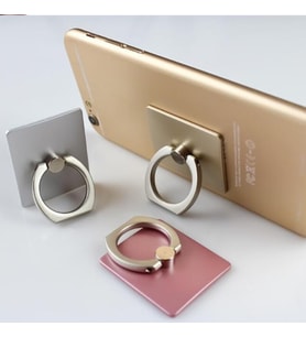 Telefon Tablet Tüm Modeler Selfie Yüzüğü 360 Derece Oynar Metal