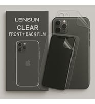 Lensun Şeffaf Ön Ve Arka Kaplama Apple Uyumlu iPhone 11 Pro Max