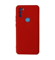 General Mobile Gm 21 Plus Kılıf Nano İçi Kadife Silikon - Kırmızı