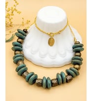 Verde Vintage Handmade Boncuklu Kolye