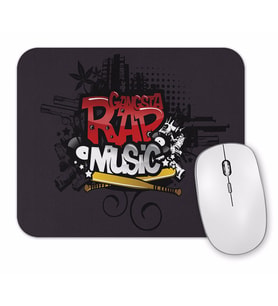 Gangsta Rap Music Müzik 21 Mouse Pad