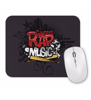 Gangsta Rap Music Müzik 21 Mouse Pad