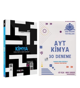 Marka Yayınları AYT Kimya Konu Özetli Soru Bankası ve Çöz Kazan Deneme Seti 2 Kitap