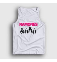 Presmono Unisex Beyaz Band V2 Ramones Atlet 169491tt
