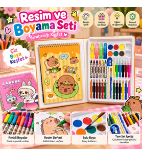 Çocuk Resim ve Boyama Seti