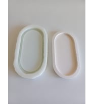 OVAL KÜÇÜK TABAK KALIBI (Şeffaf)