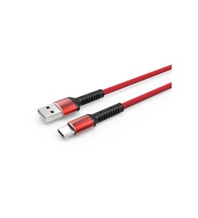 Zore LS63 Type-C Usb Kablo (Kırmızı)