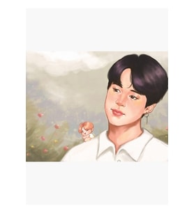 Seokjinnie'nin Gizli Dünyası Tablo Ahşap Poster Dekoratif Kod1374