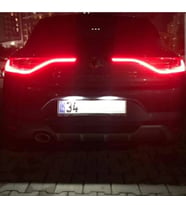 ERLİGHT Renault Megane 4 LED Plaka Aydınlatma Ampulu T10 (Beyaz)