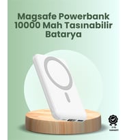 Ultra İnce Manyetik Powerbank – Hızlı Şarj, Güçlü Tutuş, 10000 mAh Kapasite
