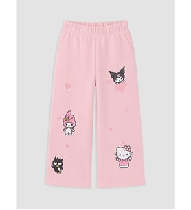 LCW Kids Pembe Hello Kitty Lisanslı Kız Çocuk Tayt
