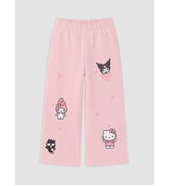LCW Kids Pembe Hello Kitty Lisanslı Kız Çocuk Tayt