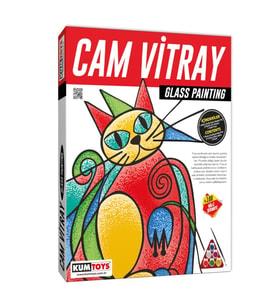 5001 KumToys Cam Vitray - Glass Painting / +6 yaş