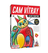 5001 KumToys Cam Vitray - Glass Painting / +6 yaş