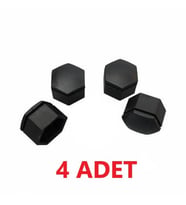 Opel Astra H Siyah  Bijon Kapagi 17x23 mm (4 Adet) 