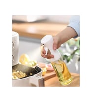 Zeytinyağı Limon Cam Sprey Şişesi Cam Yağ Püskürtücü Yağdanlık Airfryer Tasarruf 200 ml