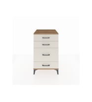 Kronos Komodin 4 Çekmeceli 60x59x96 Çam-Aytaşı