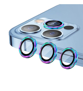 BİNANO METAL RİNG IPHONE 14 PRO/14 PRO MAX GÖKKUŞAĞI KAMERA KORUYUCU
