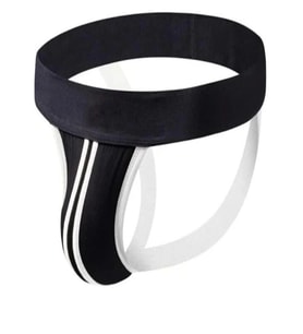Erkek Şeritli Jockstrap Fantezi İç Giyim