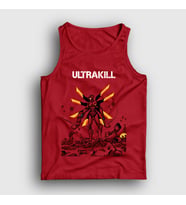 Presmono Unisex Kırmızı Poster V2 Ultrakill Atlet 529248tt