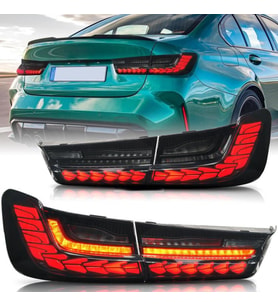 Bmw 3 Serisi G20 Stop Seti Kayar Led Karartmalı 2019-2022