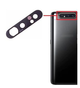 Samsung Galaxy A80 Kamera Lensi Camı SM-A805F