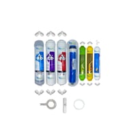PWS Kapalı Kasa Su Arıtma uygun STD  7li Reverse Osmosis mebran Alkali+mineral+tatlandırıcı set