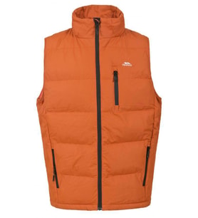 Trespass MAJKGIK10003 Clasp Male Padded Gilet Burnt Orange Erkek Outdoor Yelek (Turuncu)