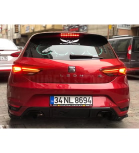 Seat Leon Uyumlu Mk3 Aero Tampon Flapları
