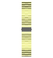 Samsung Galaxy Watch Active 2 40mm Uyumlu 20mm Kordon Şeffaf Renkli Transparan KRD-27 Kayış