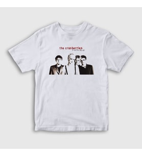 Presmono Unisex Çocuk Beyaz Zombie The Cranberries T-Shirt 174531tt