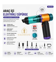 Kalemhane 22 000kpa Dijital Hızlı Şarj Oto Süpürge 220 ml
