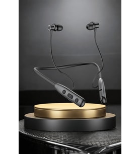 Kablolu Bluetooth Kulaklık Boyun Bantlı Anc Özelliği Yüksek Ses Kaliteli 100 Saat