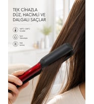 Çok Yönlü Kullanım Sunan Saç Düzleştirici - Düzleştirici Ve Hacim Verici