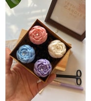 Şakayık Mum Seti Paketli