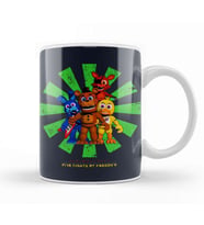 Five Nights At Freddys Around The Christmas Tree Kupa Bardak Porselen