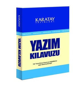 Yazım İmla Klavuzu Karton Kapak 1.Hamur Karatay Yayınevi