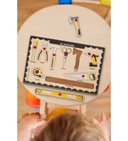 El Tamir Aletleri Puzzle Ahşap Tutmalı Yapboz