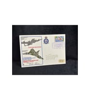 KANADA Hava Kuvvetleri Savaş Uçak temalı İlk Gün Zarfı 1972 Dambusters 617 Squadron Islak İmzalı