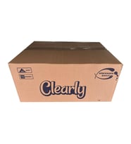 Clearly Dispenser Kağıt Havlu - Z Katlama - 2 Kat - 200 Adetlik 12 Paket / Koli