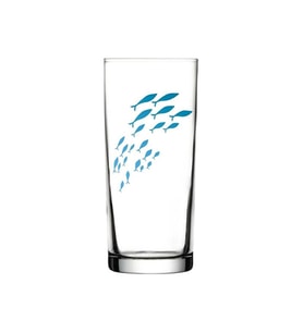 Balık Baskılı Rakı Bardağı - Balıklı Rakı Bardağı (Standart)