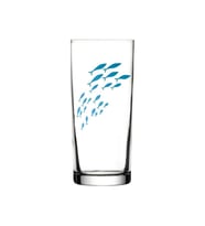 Balık Baskılı Rakı Bardağı - Balıklı Rakı Bardağı (Standart)