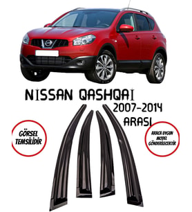 Balp Nissan Qashqai Cam Rüzgarlığı 4lü 2007-2014 Arası