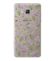 PrintiFy Samsung Galaxy A5 2015 ile Uyumlu 1mm Slim Fit Water Color 3 Baskılı Şeffaf  Kılıf