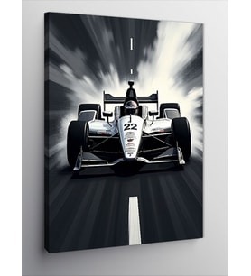 Kanvas Tablo Formula 1 Yarış Arabası