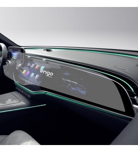 Mercedes E180 Mat Ekran Koruyucu Multimedya ve Yolcu Ekranı (Şeffaf)